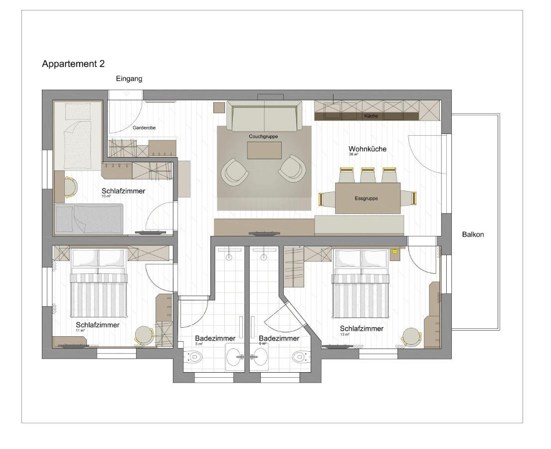 Bergfink Apartments 플라차우 외부 사진